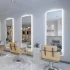 LED-Make-up-Schönheits-Styling-Station Friseursalon-Stationsspiegel