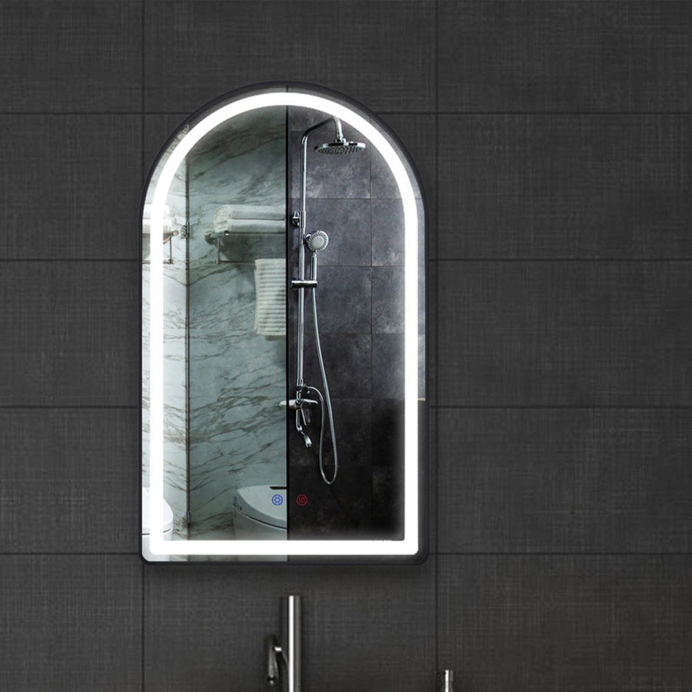 Gold-Aluminium-Oval-Metallrahmen-Spiegel-Wand-Spiegel für moderne Heimdekoration Luxus-Interieur für Badezimmer-Spiegel