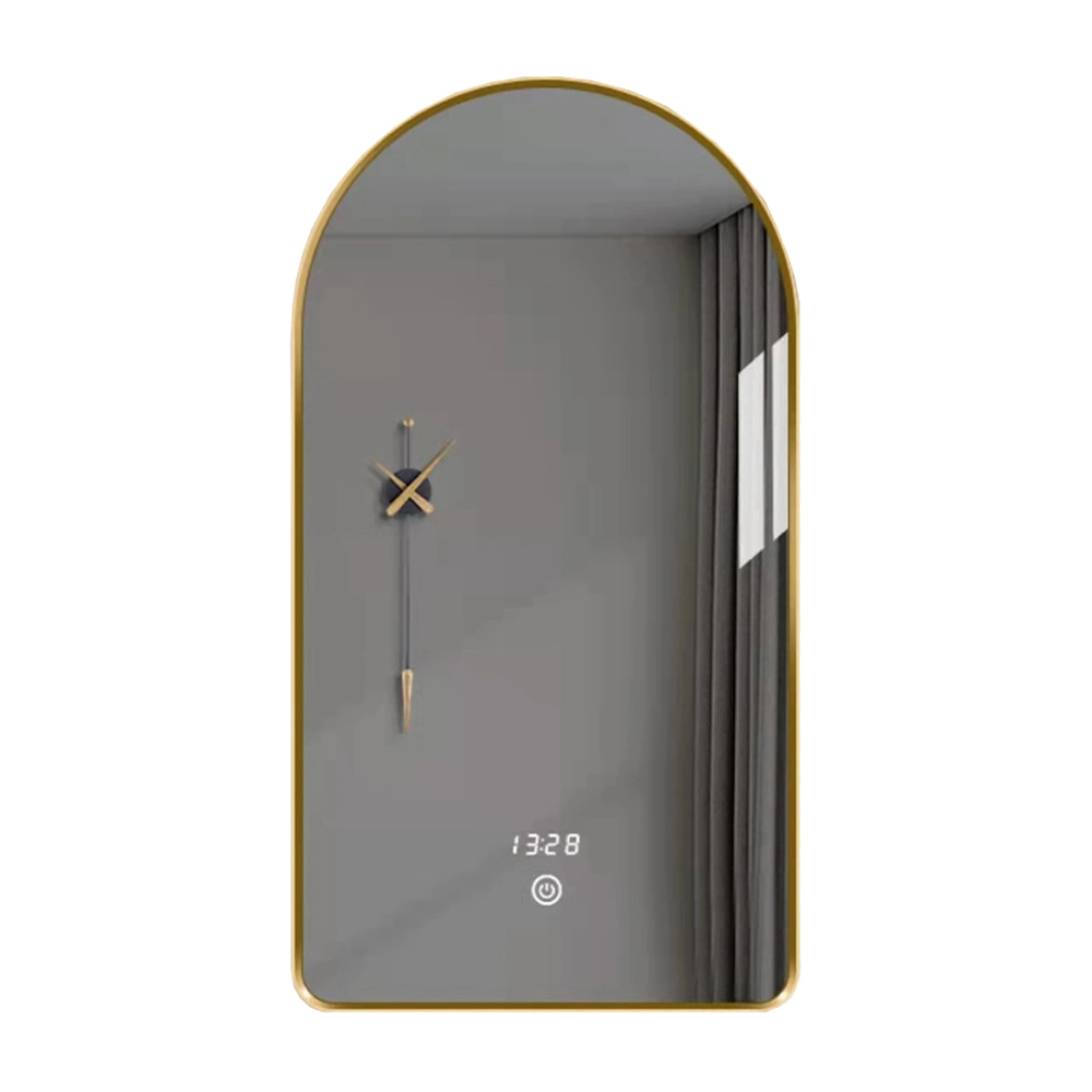Gold-Aluminium-Oval-Metallrahmen-Spiegel-Wand-Spiegel für moderne Heimdekoration Luxus-Interieur für Badezimmer-Spiegel
