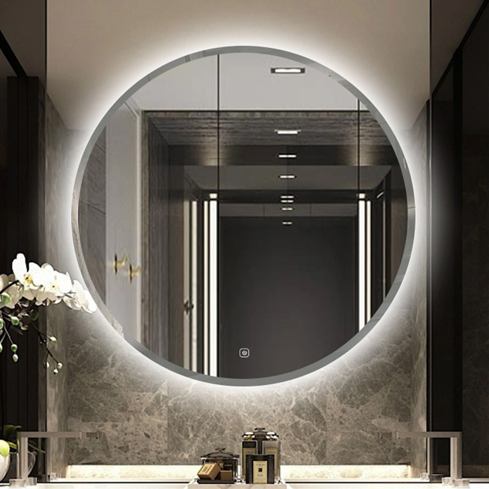 LED-Spiegel Badezimmer Wandmontierter Schminkspiegel Spiegel Smart Home Spiegel Heimtextilien Bluetooth Schminkspiegel Glasspiegel