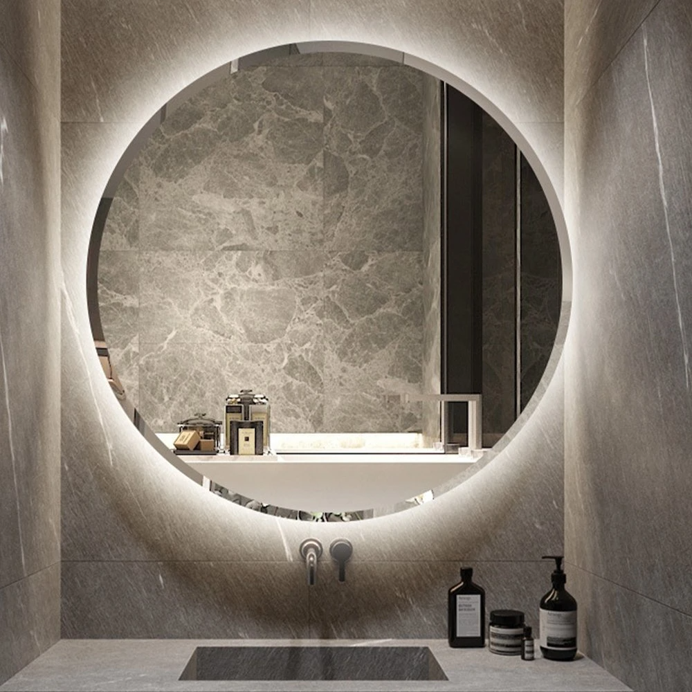 LED Smart Mirror Wandspiegel Heimtextilien Bluetooth Schminkspiegel Badezimmerzubehör Salonmöbel