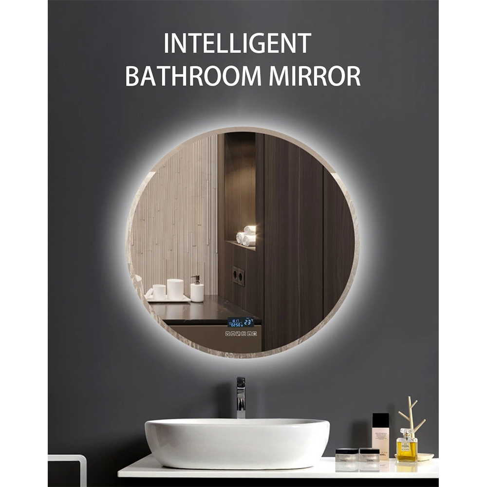 LED Smart Mirror Wandspiegel Heimtextilien Bluetooth Schminkspiegel Badezimmerzubehör Salonmöbel