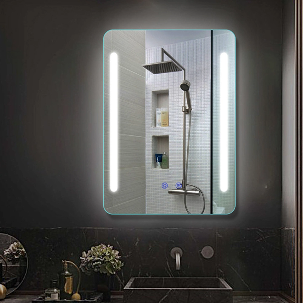 Neues Design Smart LED Spiegel Badezimmer Eitelkeit LED Badspiegel mit Licht