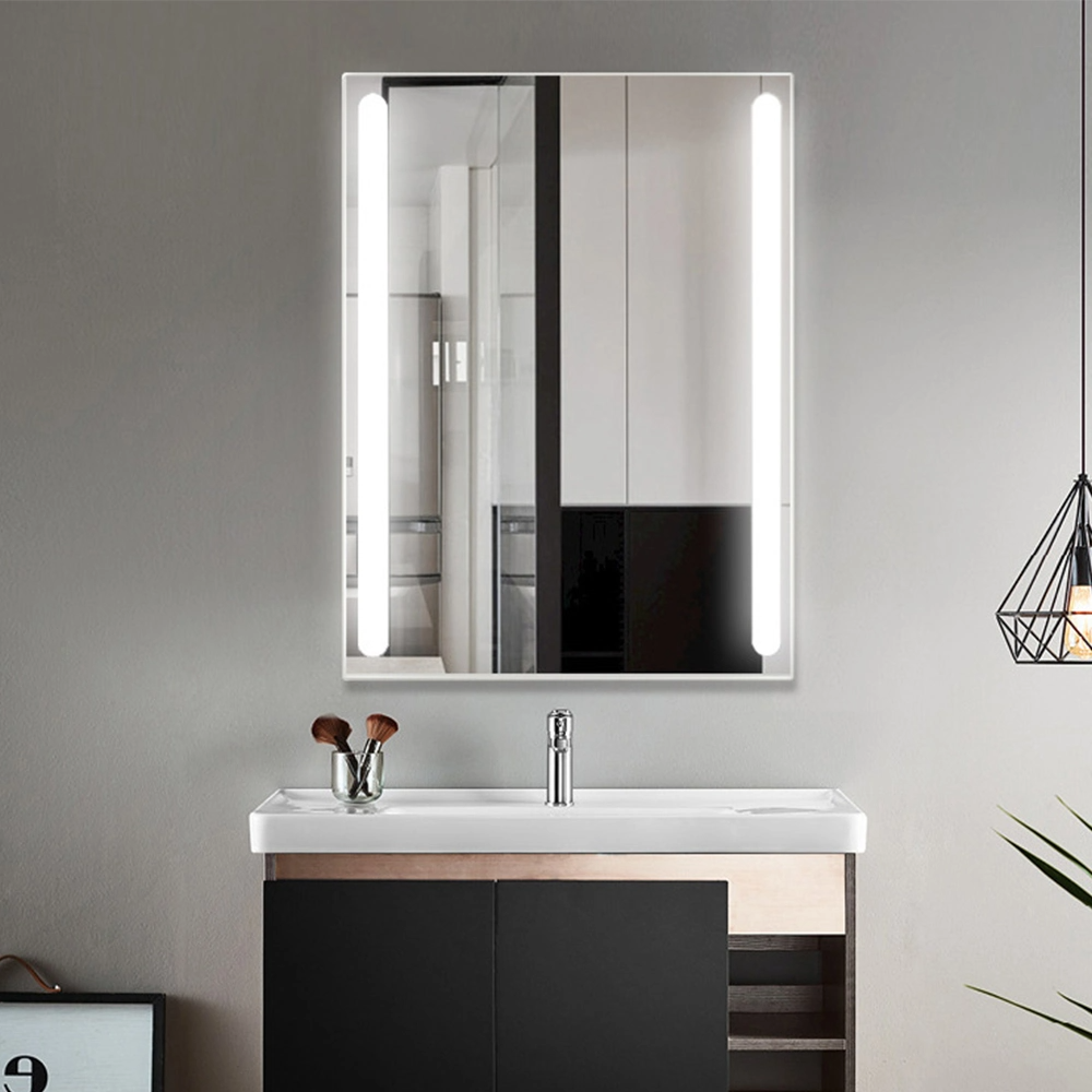 Neues Design Smart LED Spiegel Badezimmer Eitelkeit LED Badspiegel mit Licht