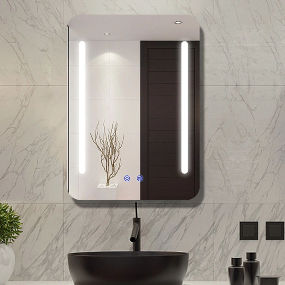 Neues Design Smart LED Spiegel Badezimmer Eitelkeit LED Badspiegel mit Licht