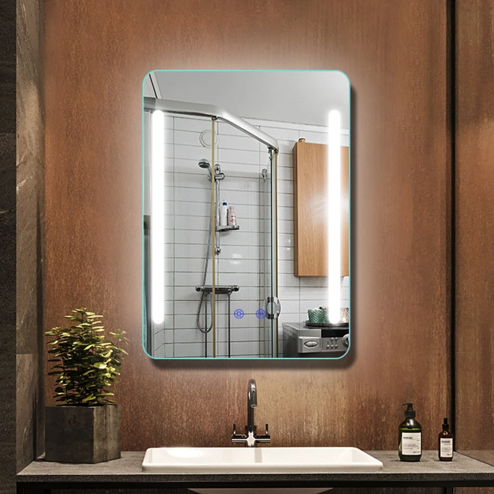 Neues Design Smart LED Spiegel Badezimmer Eitelkeit LED Badspiegel mit Licht