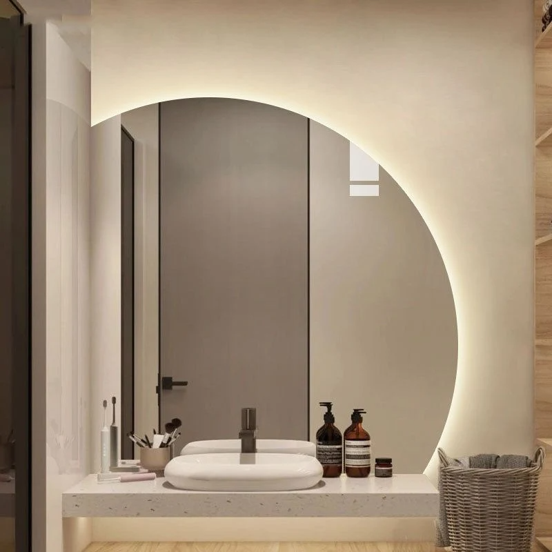 Unregelmäßig geformte LED-Leuchten, intelligenter Badezimmerspiegel, Toilette, Wandmontage, leuchtender Spiegel, Schminktisch, Schminkspiegel