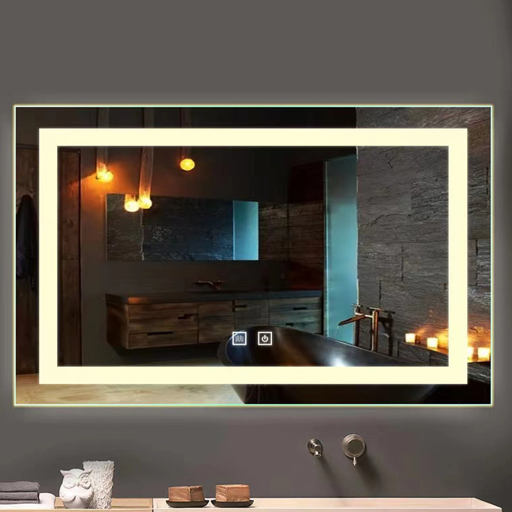LED-Lampen-Badezimmer-Eitelkeits-Wand-Smart-Schminkspiegel mit Licht