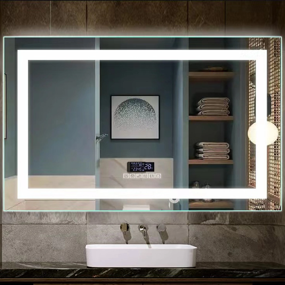 LED-Lampen-Badezimmer-Eitelkeits-Wand-Smart-Schminkspiegel mit Licht