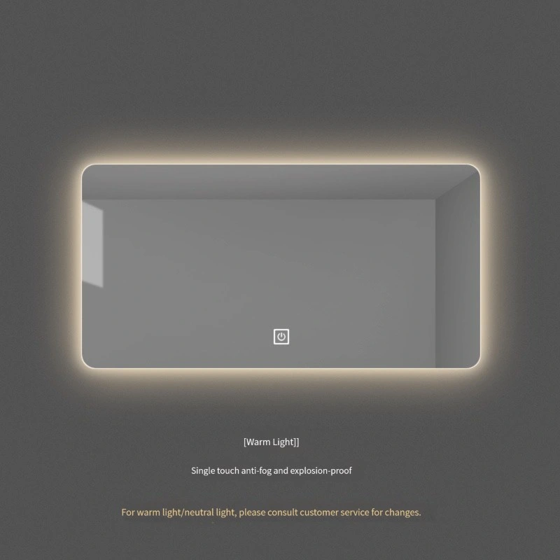 Smart Mirror im Badezimmer Hochwertiger Badezimmerspiegel mit Touch-Schalter Auto Smart Mirror