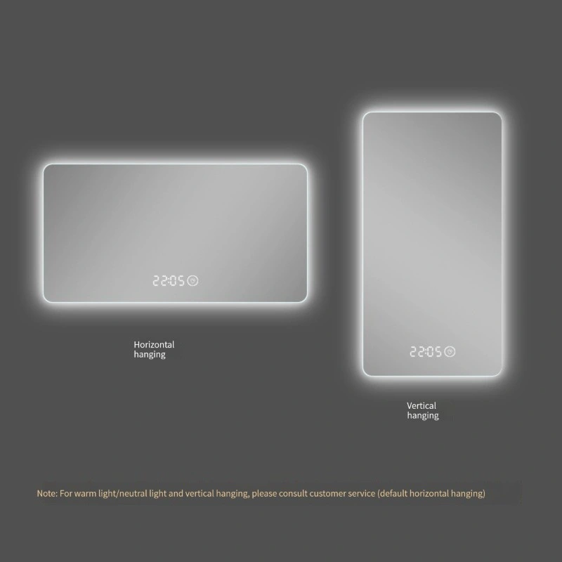 Smart Mirror im Badezimmer Hochwertiger Badezimmerspiegel mit Touch-Schalter Auto Smart Mirror